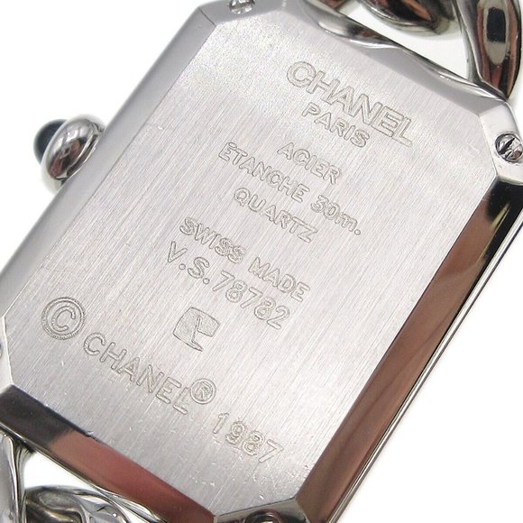 Chanel Premiere Ladies Quartz Watch #L Silver Stainless Steel main image 7